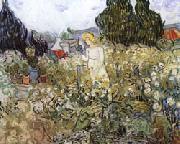 Vincent Van Gogh, Mlle.Gachet in Her Garden at Auvers-sur-Oise